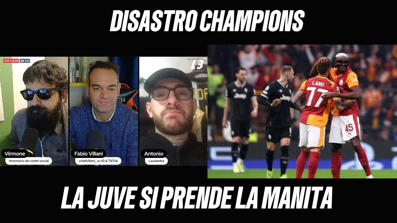 DISFATTA STORICA. DISASTRO IN TURCHIA! | Galatasaray-Juventus 5-2