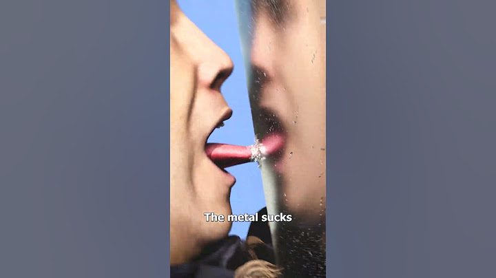 Why Your Tongue Freezes To Poles 🤔