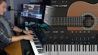 Shape Of My Heart Played with Ample Sound Guitar L by Tal Bruchstein
