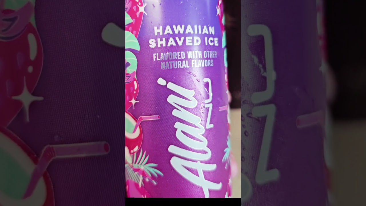 Alani Nu Hawaiian Shaved Ice Taste Test 
