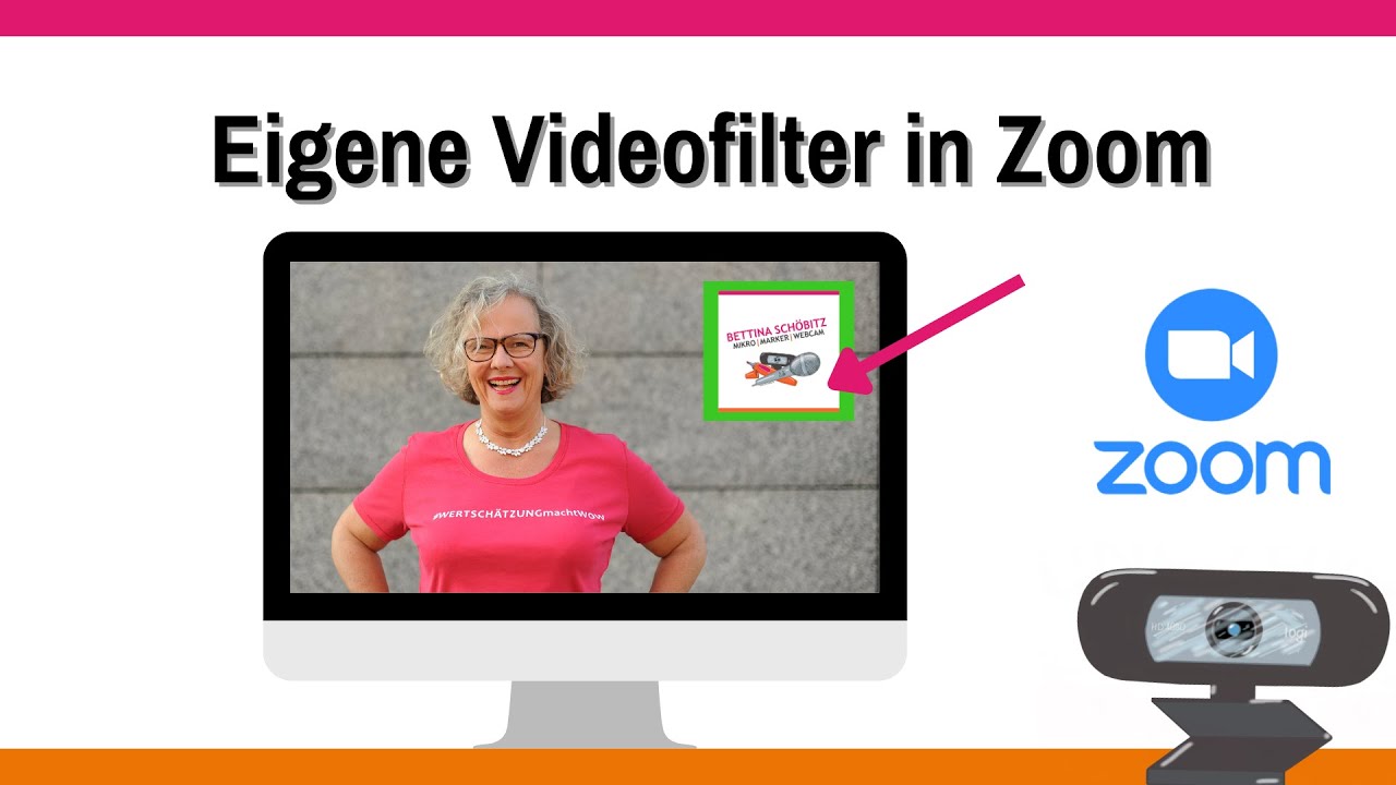 Eigene Videofilter in Zoom - wirkstarkes Tutorial! 2023 | Deutsch - Eigene Videofilter in Zoom
