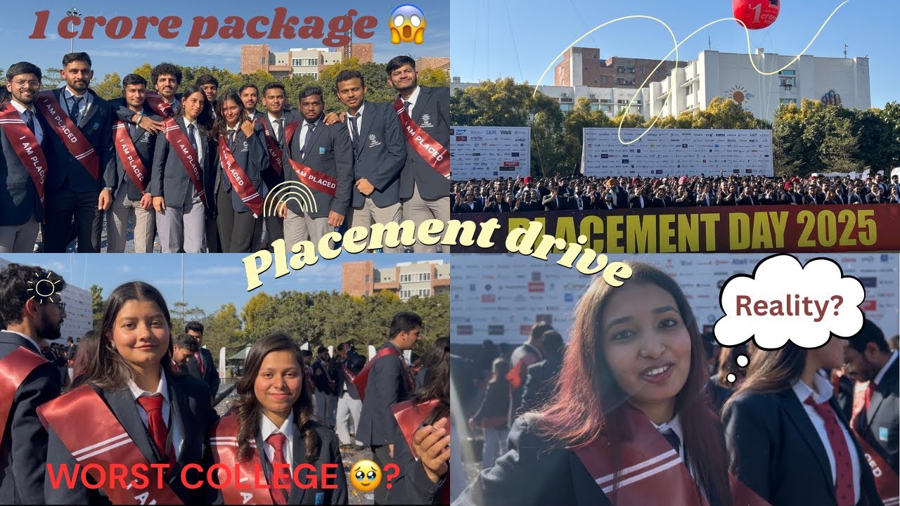 CGC Placement Day Vlog 😍Highest Package?| RK Siyaapa