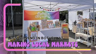 Let's go vend in Bothell at Making Local Markets | Small Business Owner | Market Vlog