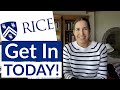 Rice Essays that Stand Out (WHAT YOU'RE MISSING!!)