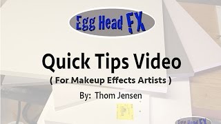 Quick Tips - Makeup Effects Artist Info
This is a special video on some lessons I have learned over the years that made my makeup effects creating a little easier and my home life less frustrating for my family. Makeup effects can be a long process especially if you work a regular job and spend your evenings trying to finish your effects projects. Or you are new to makeup effects and trying to understand new techniques. Watch this video, it has some good sound advice to help you on your journey to creating prosthetics, molding, painting etc...
Alternative Makeup Effects Kit:
http://www.lowes.com/ProductDisplay?partNumber=123179-82673-BTST19802&langId 1&storeId=10151&productId=3683980&catalogId=10051&cmRelshp=req&rel=nofollow&cId=PDIO1 Quick Tips - Makeup Effects Artist Info