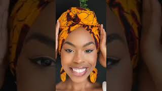 Easy And Simple Head Wrap Tutorial. Credit- Pinterest @Modern.Day.Classic