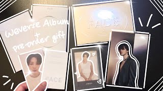 JIMIN FACE WEVERSE ALBUM & PRE-ORDER BENEFITS UNBOXING ✨