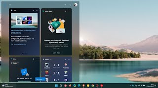 How to add and remove Widgets on Windows 11