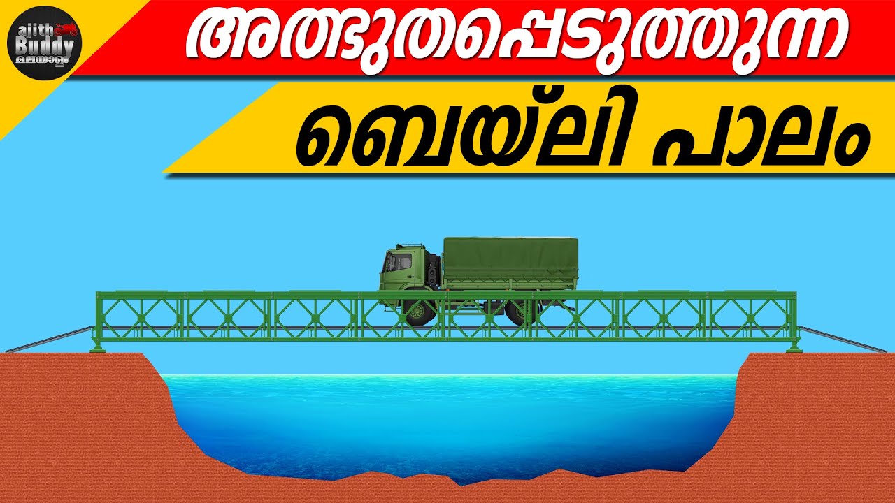 Bailey Bridge Construction Explained | അത്ഭുദപ്പെടുത്തുന്ന ബെയ്‌ലി പാലം നിർമാണം AjithBuddy Malayalam