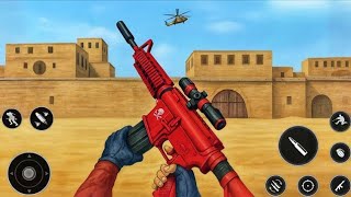 Combat Shooter Critical Gun Strike - Fos Shooting Game - Android Gameplay