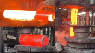Incredible Upsetting Forging Process | Machinery Sounds | Art of Forging