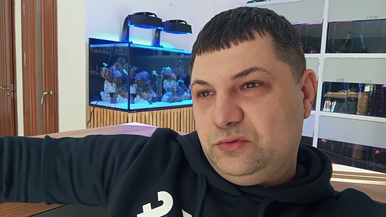 Вологія,нитчасті водорості в морському акваріумі.pH