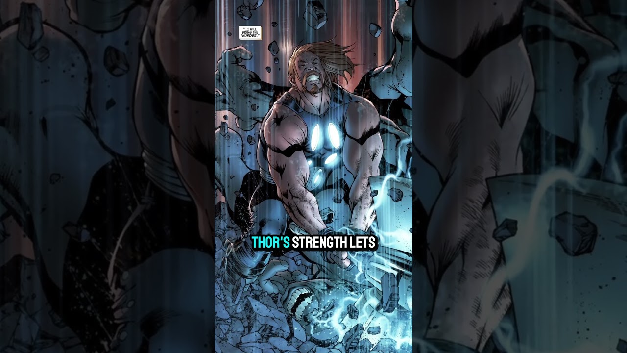 How strong is Thor ? #marvel #marvelcomics #thor #superheroes #marveluniverse #thorodinson