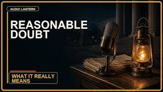 What beyond a reasonable doubt actually means