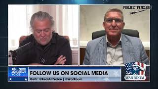 Full Michael Flynn on Steve Bannon's War Room - October 7 was an inside thing News