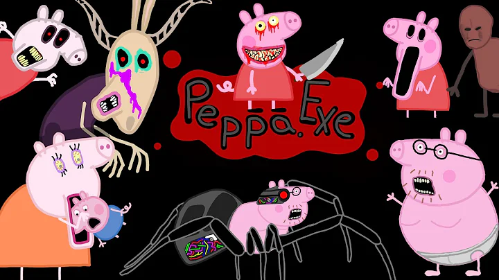 Peppa EXE Tales : Episodes 1-3 - Horror Parody ( Not for Kids )