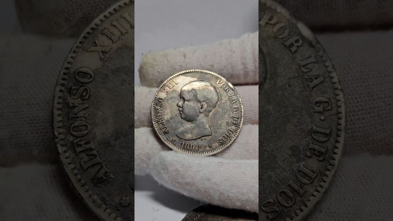 5 Песет 1890 Испания 