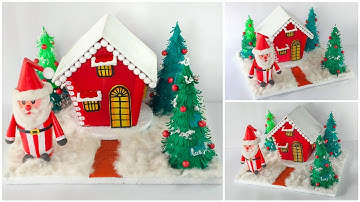 DIY : Easy 3D Christmas Model Craft | Handmade Christmas Decoration Craft | Christmas Craft Idea 