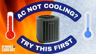 AC Running But Not Cooling? 3 Things to Check First