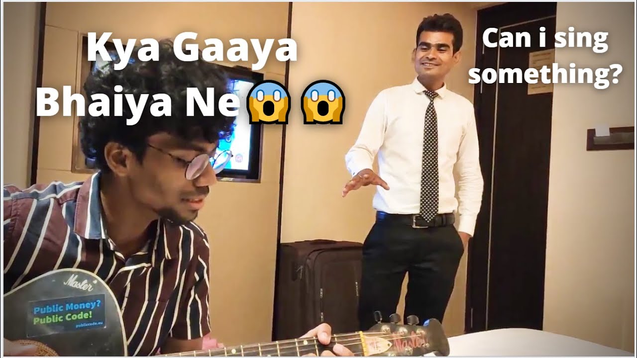 Met this Amazing Singer @YogeshSharma 😱🙌(Hotel Room Service Staff) at, The Fortunaa Avenue Gwalior Met this Amazing Singer @YogeshSharma 😱🙌(Hotel Room Service Staff) at, The Fortunaa Avenue Gwalior