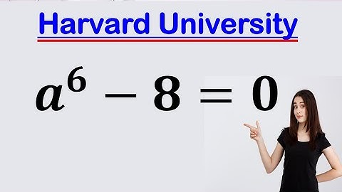Solving Harvard University Entrance Exam Questions| x =?