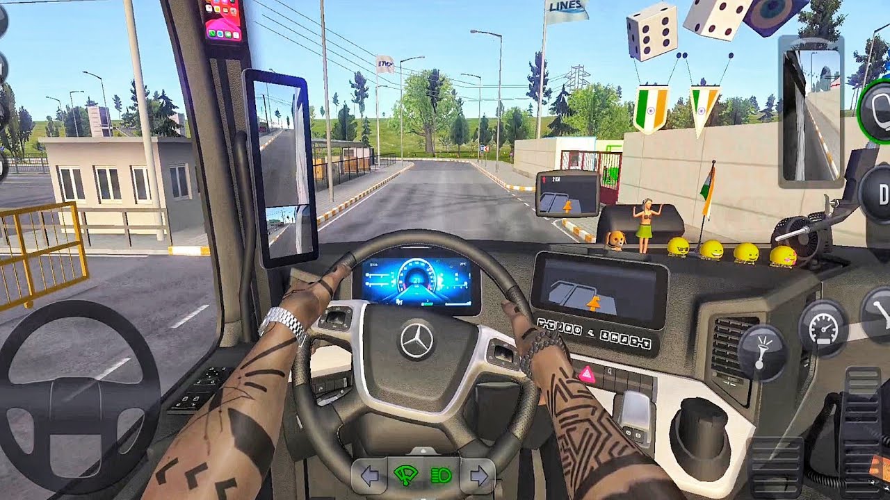 Truck Simulator Ultimate: Luxury Mercedes Benz Truck Fully Modified Driving - Android Gameplay