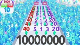 NUMBER MASTER: Merge Master Number Run | Gameplay Walkthrough Android iOS (Math Game) screenshot 5