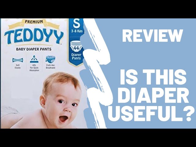 Teddyy baby diaper pants review - YouTube