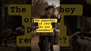 1957 Paperboy — A Life Built One Morning at a Time #VintageAmerica #1950sLife #Paperboy #Nostalgia