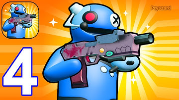 Choo Train Defense: Rainbow io - Gameplay Walkthrough Part 4 Spider Train Shooter Base Defense