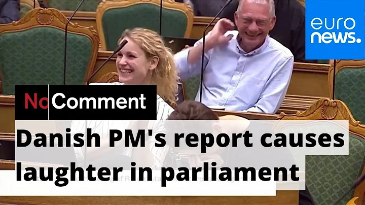 Danish PM gets the giggles during statement on cir...