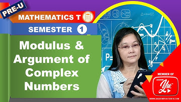 Modulus and Argument of Complex Numbers - Mathematics T STPM Semester 1