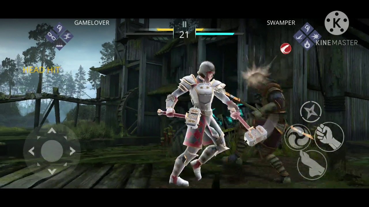 shadow fight 3 : katar vs hammer  Menace of the swamps