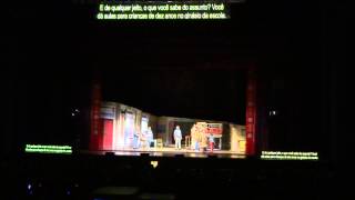 Video thumbnail of "Billy Elliot The Musical - "Angry Dance" - Ao vivo em São Paulo."