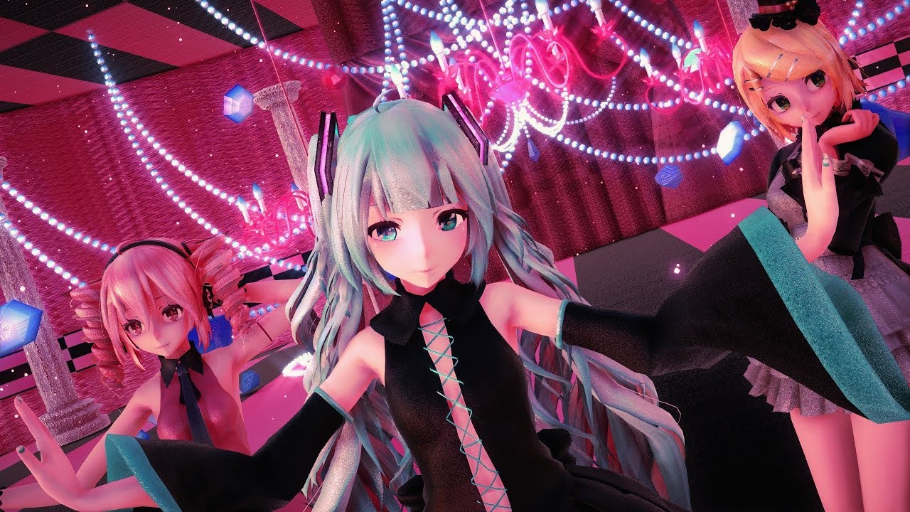 【MMD】人気の3人でライアーダンス/Liar Dance【1440P-60FPS】【WQHD】