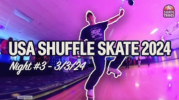 USA Shuffle Skate March 2024 Night #3 at Sparkles Hiram 3.3.24