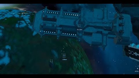 Space Engineers - Fuggonaught - Precision bombardment