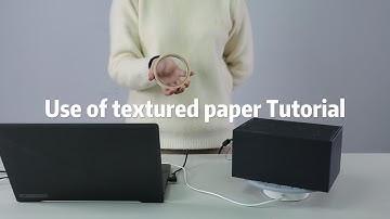 Use of textured paper tutorial | JMStudio