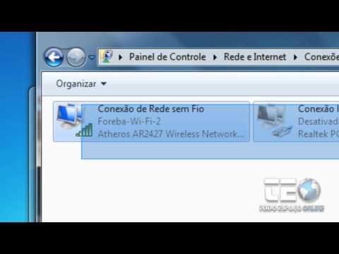 Vídeo: Como Configurar Uma Conexão De Rede Sem Fio