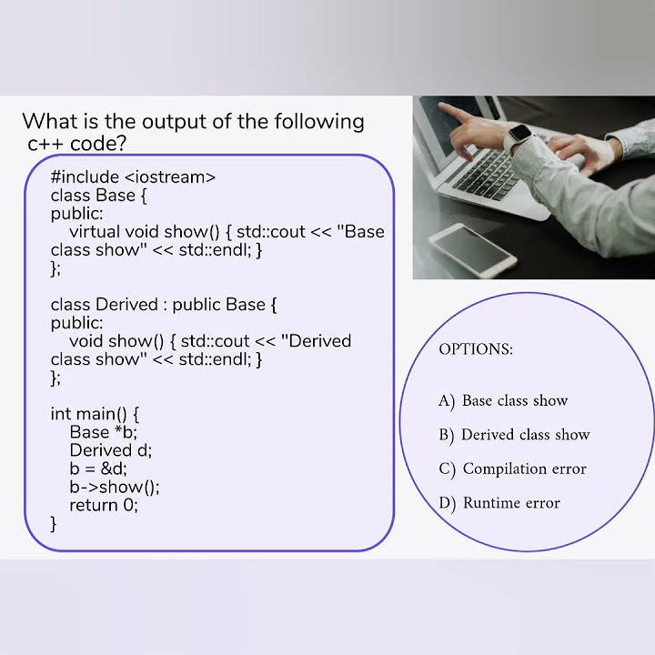 Function Overriding in C++||Coding MCQ in C++||Programming Concepts# ...