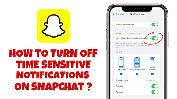 How to Turn Off Time Sensitive Notification on Snapchat IPhone | New snapchat update 2023