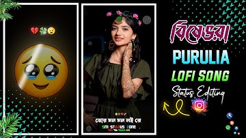 বিষেভরা | Bishebhora | Purulia New Song Status Editing Alight Motion Video Editing Purulia Song 2025