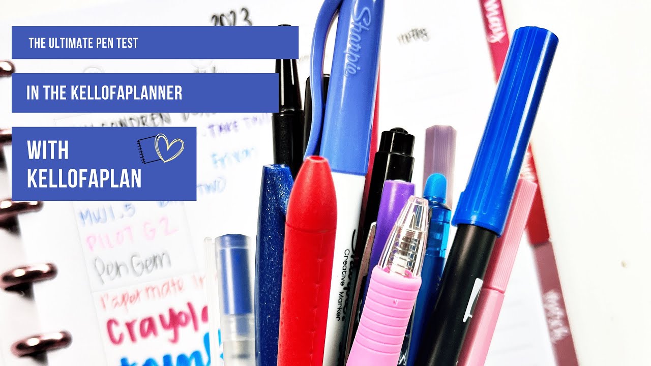 Best Pens for Your Passion Planner