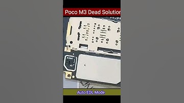 Poco M3 Dead Solution without CPU reball auto EDL Mode #poco #m3dead #redmi #shortsfeed #shorts