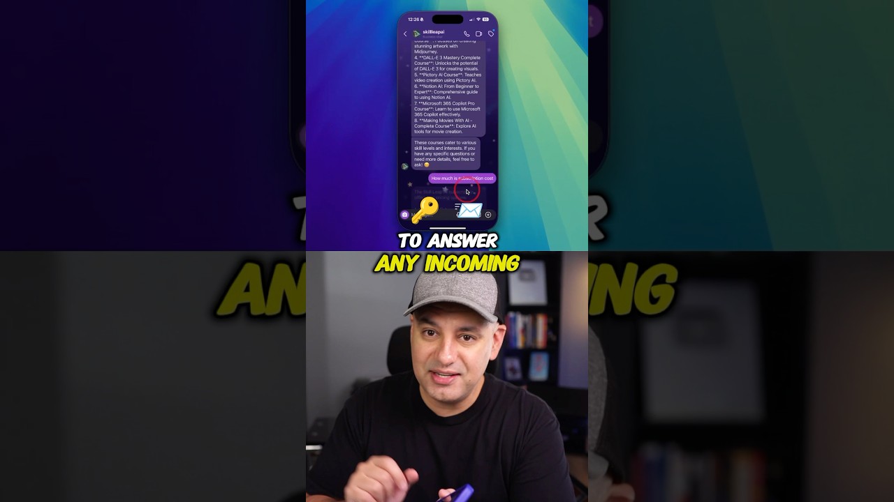 I added ChatGPT to my Instagram DM 