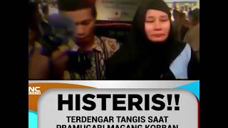 HISTERIS !! Pramugari Magang Korban Jatuhnya Lion Air ini Dimakamkan