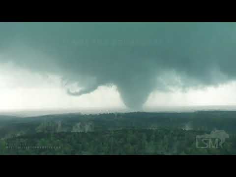 Thumbnail for 03-17-2021 Silas, AL - Amazing Close Range Tornado with Drone