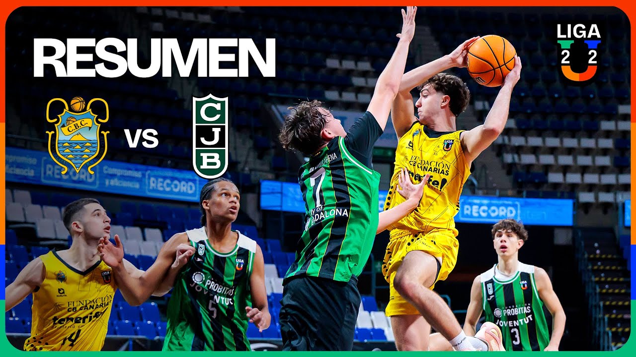 Fundación CB Canarias - Joventut Badalona RESUMEN U22 | Liga U 2025-26 Jornada 14