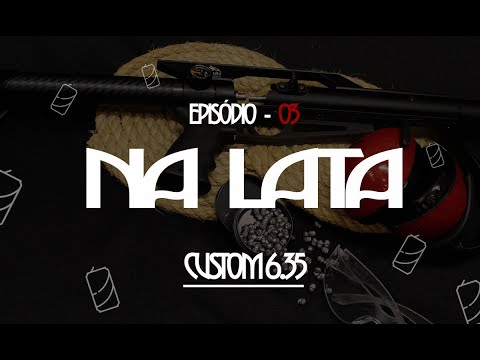 NA LATA - EP 03 - PCP Custom 6.35 - disparos a 20, 50 e a 100mts! (NO CLUBE DE TIRO BLACK BEARD)