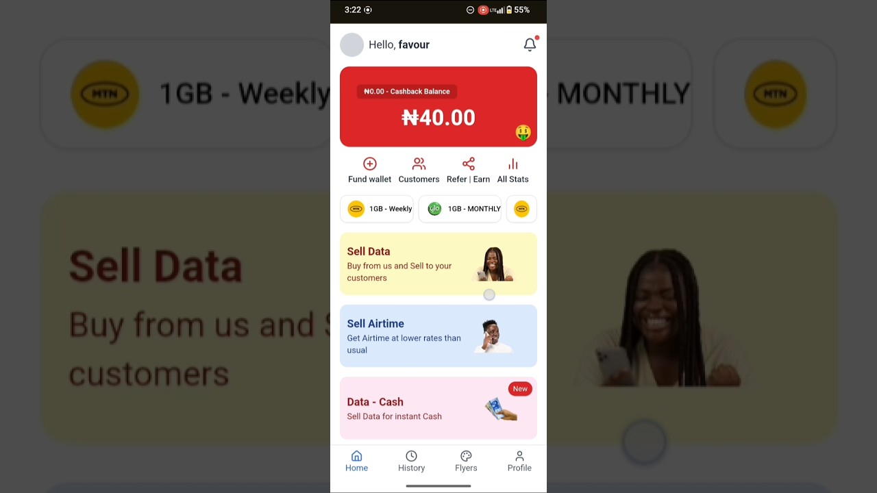 Fully built a Fintech  (DataResell VTU) using HTML + Tailwind | 5 Hour Build 